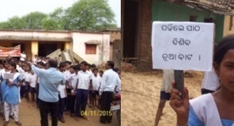 Good Education Year Begins  with   RTE and ICDS   Campaign in Belpada Block